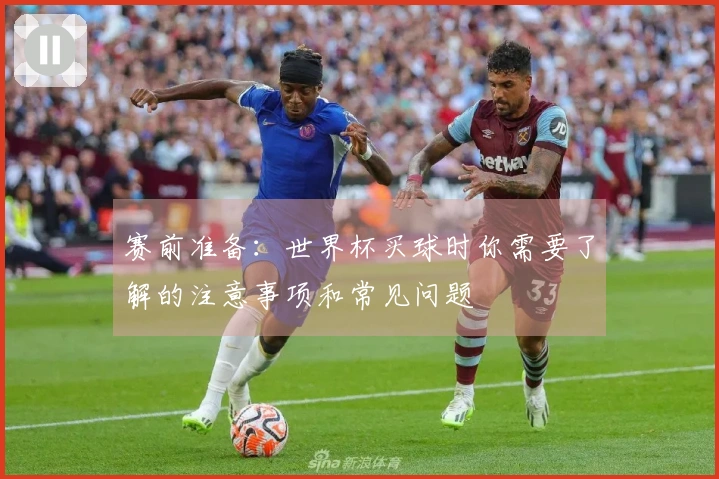 赛前准备：世界杯买球时你需要了解的注意事项和常见问题